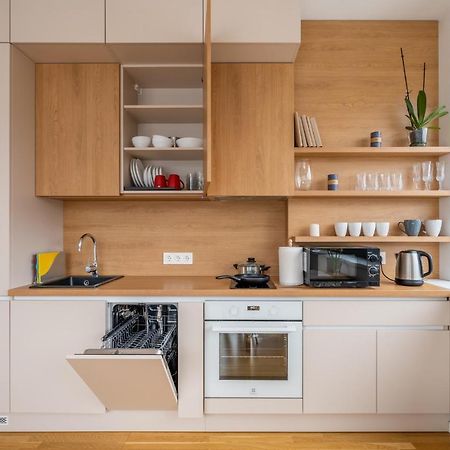 1-Bedroom Penthouse With Underground Parking Riga Dış mekan fotoğraf