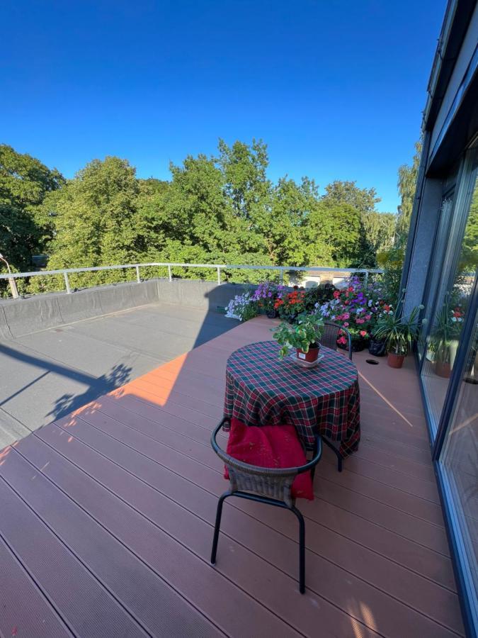 1-Bedroom Penthouse With Underground Parking Riga Dış mekan fotoğraf