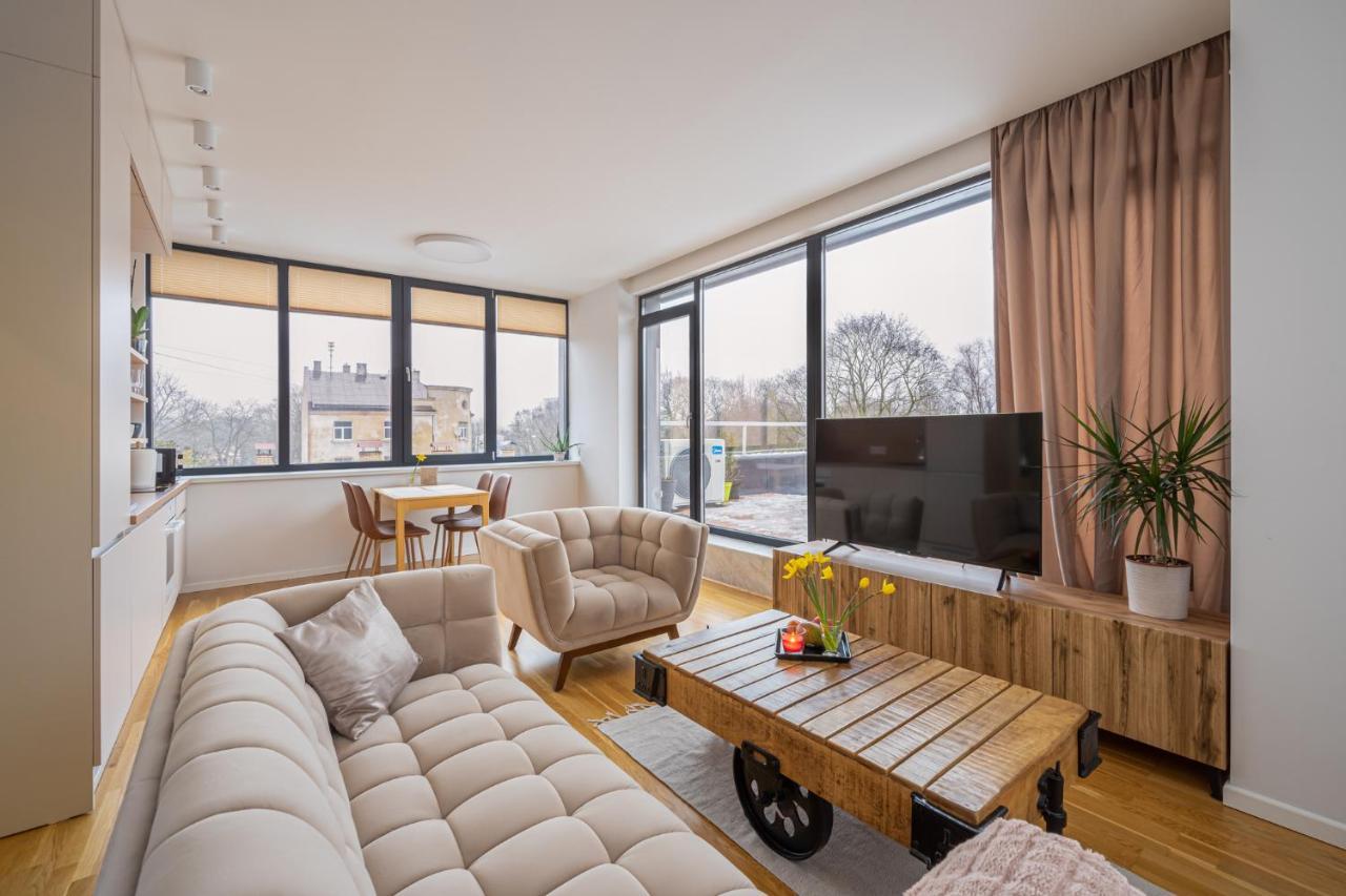1-Bedroom Penthouse With Underground Parking Riga Dış mekan fotoğraf