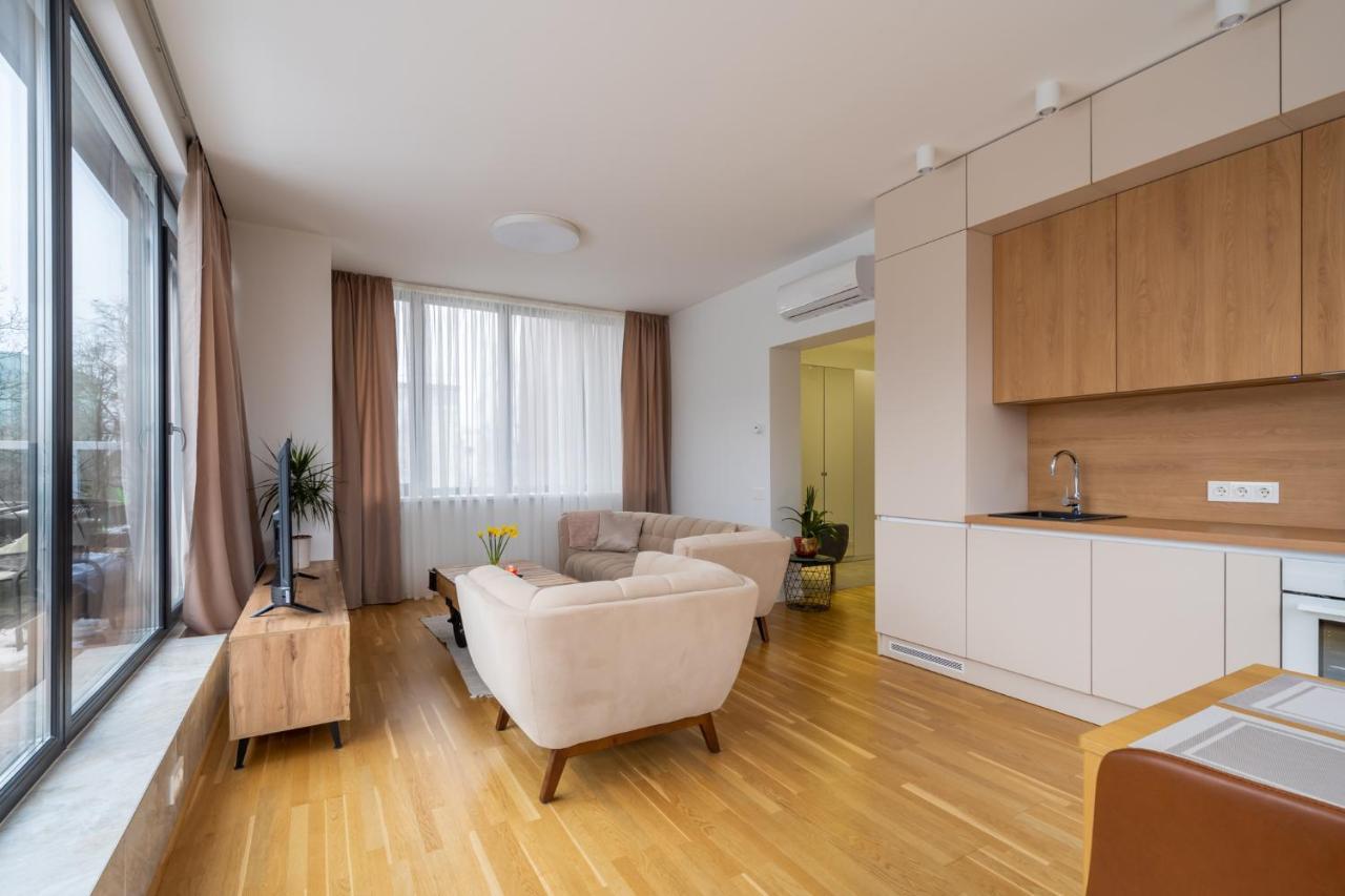 1-Bedroom Penthouse With Underground Parking Riga Dış mekan fotoğraf