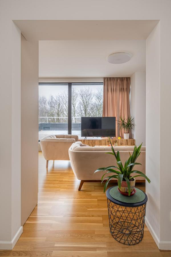 1-Bedroom Penthouse With Underground Parking Riga Dış mekan fotoğraf